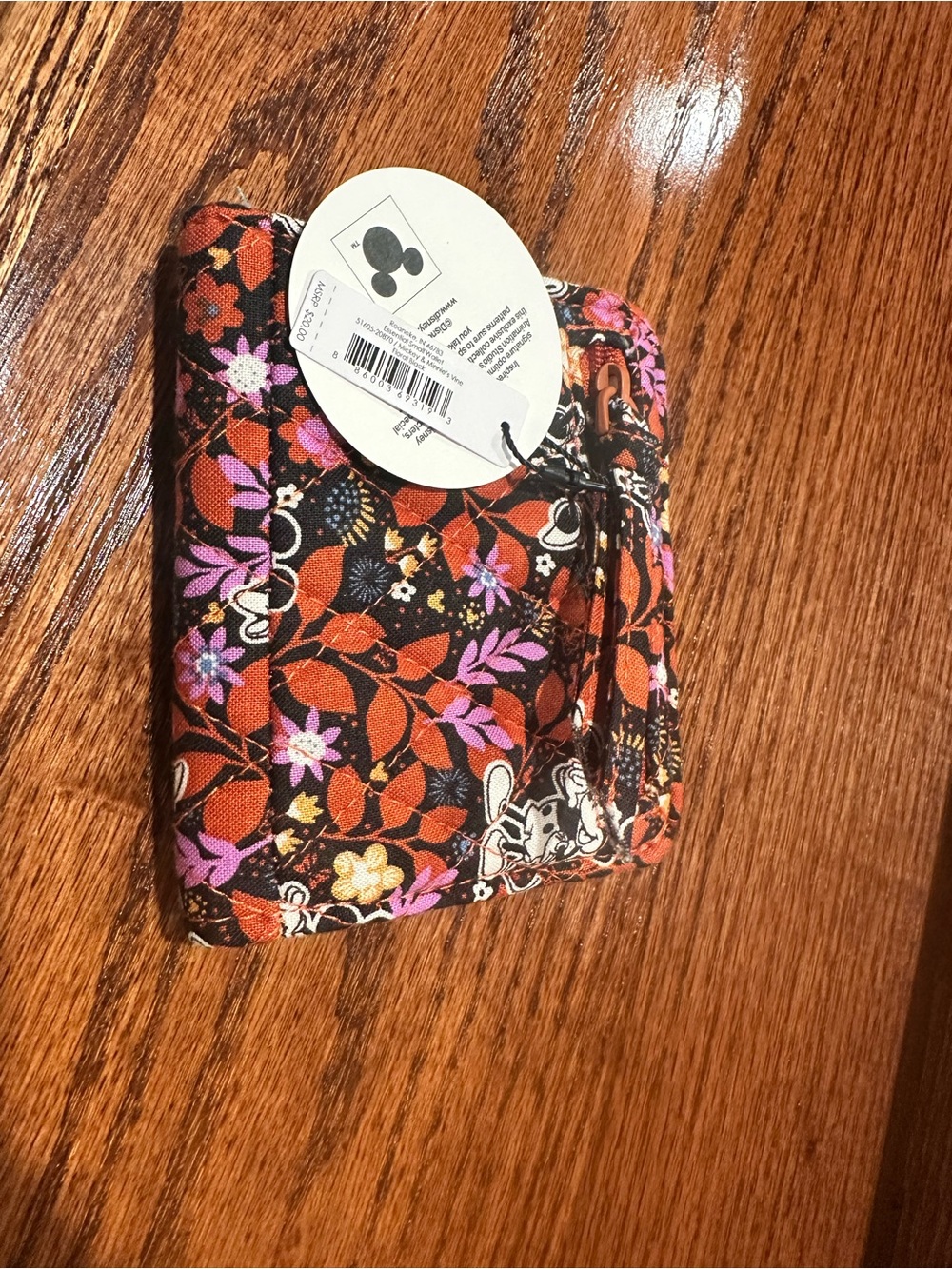 Vera Bradley Essential Small Wallet - Mickey & Minnie’s Vine